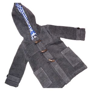 🐥3 for $25🐥 EUC 9mo Gray coat baby b’gosh